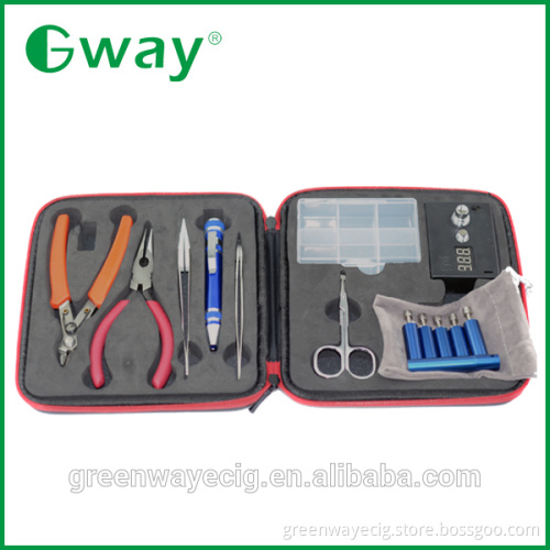 Hottest selling All-in-one Tool Case Coil Building RDA tool kit DIY tooling case, mechanical tool kit